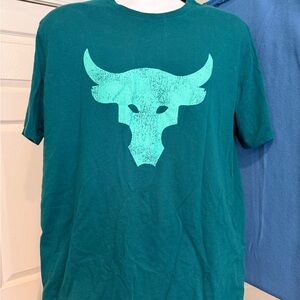 Under Armour Teal Bull Graphic Tee
